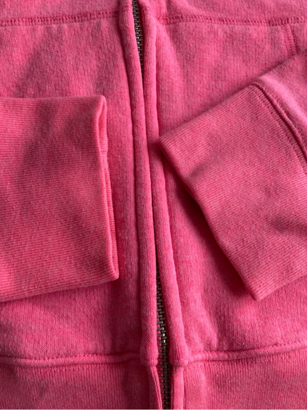 Floral Pink Zip Up Hoodie - Picture 5 of 6